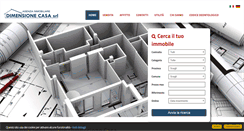 Desktop Screenshot of dimensionecasabz.it